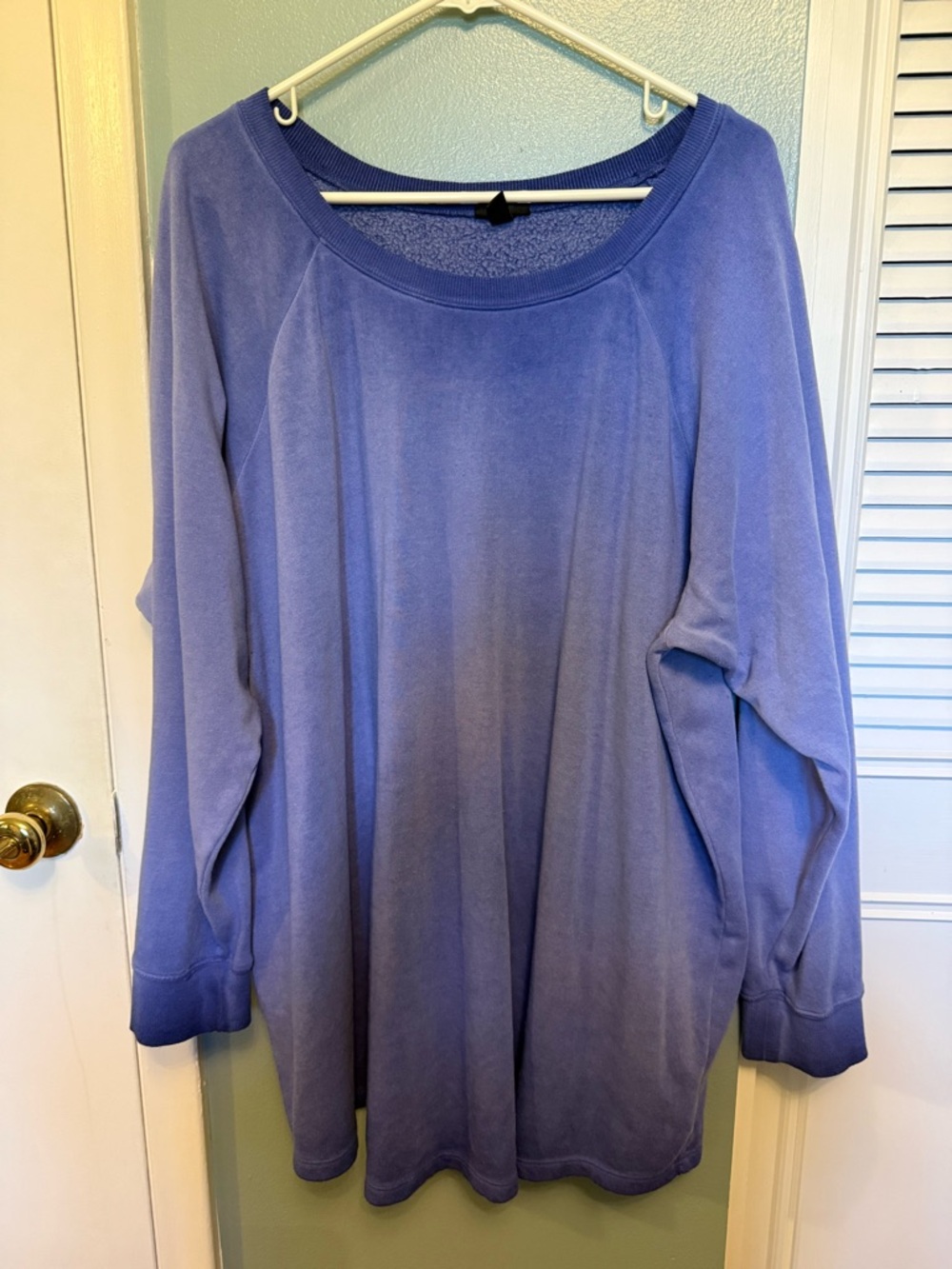 Torrid purple indigo ombre sweatshirt